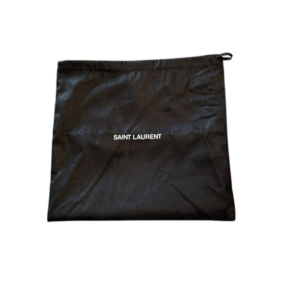 🖤 Saint Laurent Black Dust Bag 9.5” x 10.5” Designer Storage Pouch 🖤 - Picture 1 of 4